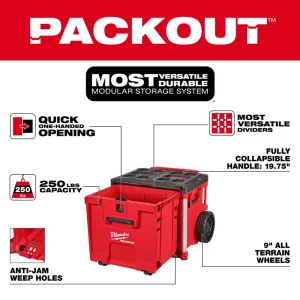 Milwaukee® PACKOUT™ Rolling Drawer Tool Box - view 4
