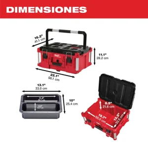 Milwaukee® PACKOUT™ Large Tool Box - view 4