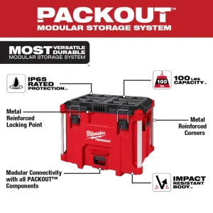 Milwaukee® PACKOUT™ XL Tool Box - view 4