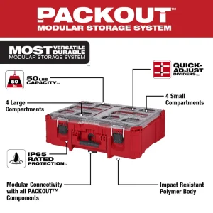 Milwaukee® PACKOUT™ Deep Organizer - view 4