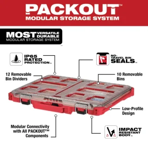 Milwaukee® PACKOUT™ Low-Profile Organizer - view 4