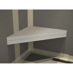 The Original Floating Corner Shower Bench Kit | 18″ x 18″ - view 4