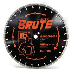 Diteq C/S32 BRUTE Masonry and Concrete Saw Blades | 12″ x .125″