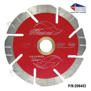 DiteqJS-S Jet Stream Concrete and Masonry Blades | 4″ - view 2