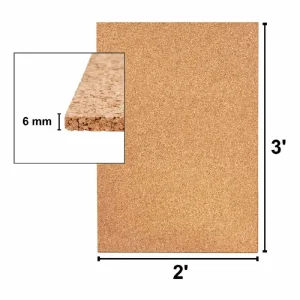 Roberts 6mm Cork Underlayment 2′ x 3′ (50 pack) - view 3