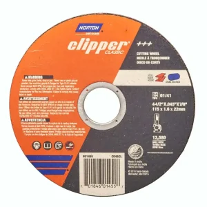 Norton Clipper 4″ Classic Right Angle Cut-Off Wheel (15 pack)
