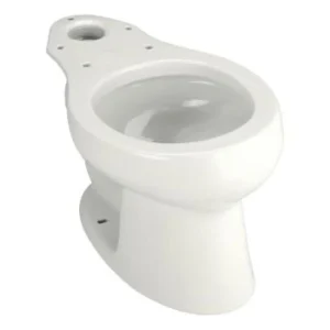 Kohler Wellworth White Round Front Toilet Bowl