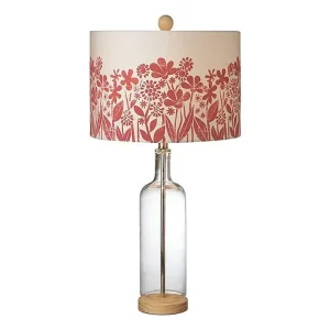 Midwest CBK Floral Pattern Table Lamp