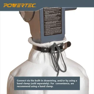 POWERTEC 1 Micron Dust Filter Bag for Wall Mount Dust Collectors - view 2