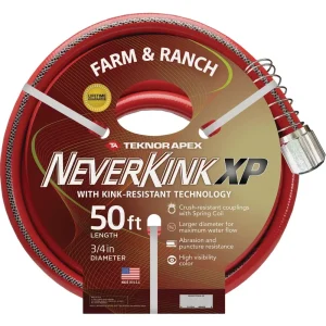 NeverKink Farm and Ranch Hose, 50 ft