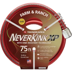 NeverKink Farm and Ranch Hose, 75 ft