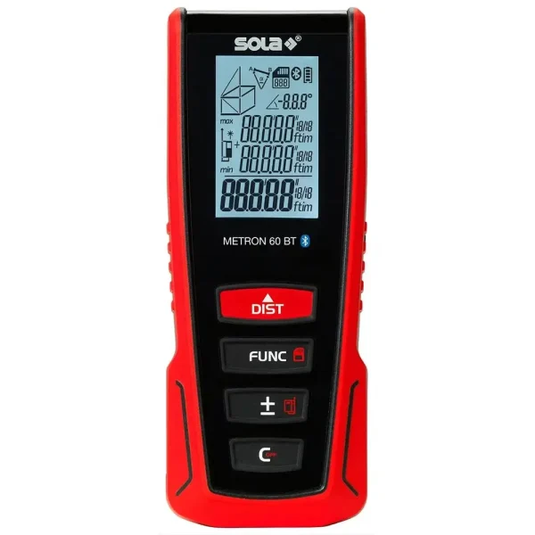 Sola METRON 60 BT Laser Distance Measurer 200 ft