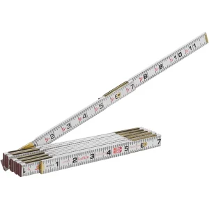 Lufkin® Red End Engineer’s Folding Rule, Heavy-Duty Model, English