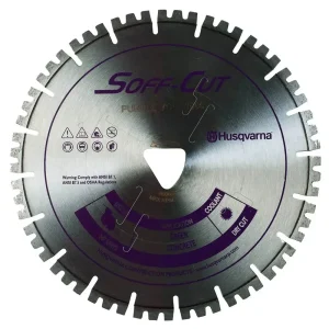 Soff Cut Vari-Cut Purple Ultra Early Diamond Blades | 6″ x .100