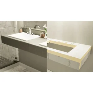 The Original Free Floating Bathroom Vanity Kit with GoBoard | 24″ - view 3