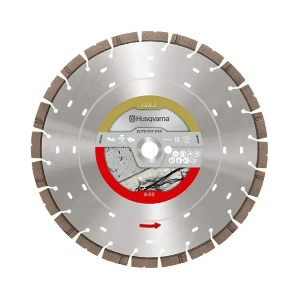 Husqvarna ELITE-CUT S45 EXO-GRIT Blades | 12″ x .125″