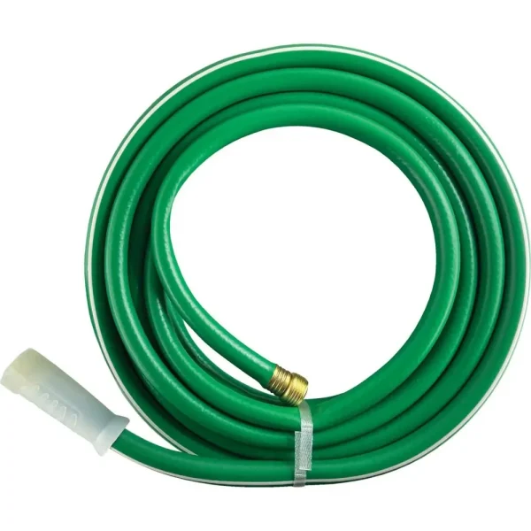 Best Garden Flexon Medium-Duty Vinyl Garden Hose with Guard-N-Grip, 100 ft