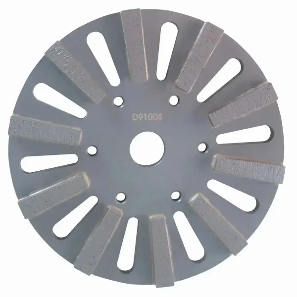 Diteq 8″ Grinding Heads for TG-8 Grinder & TEQ-Edge Grinder | 30/40 Coarse Grit. Std Bond