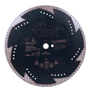 Diteq B-22 FireHawk III Multi-Purpose Turbo Blades | 4″ - view 2