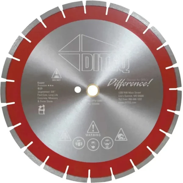 Diteq B35 Silent Core Brick & Block Blade | 14″