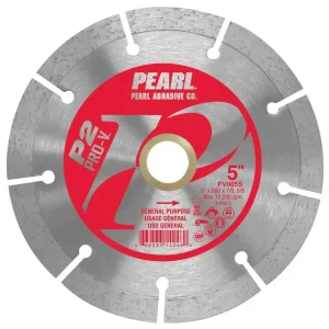 Pearl Abrasive Pro-V Segmented Masonry Blade | 4″ - view 2