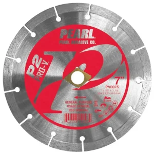Pearl Abrasive Pro-V Segmented Masonry Blade | 4″ - view 3