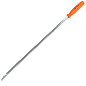 Screwdriver Handle Pry Bars, Curved Nickel Plated Blades
