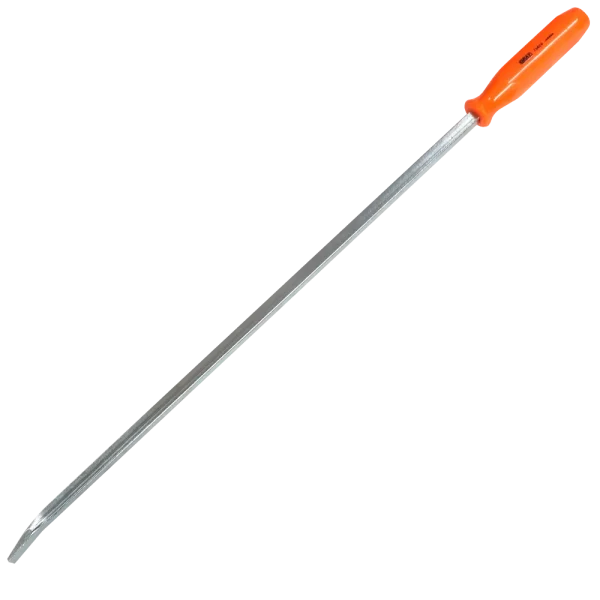 Screwdriver Handle Pry Bars, Curved Nickel Plated Blades