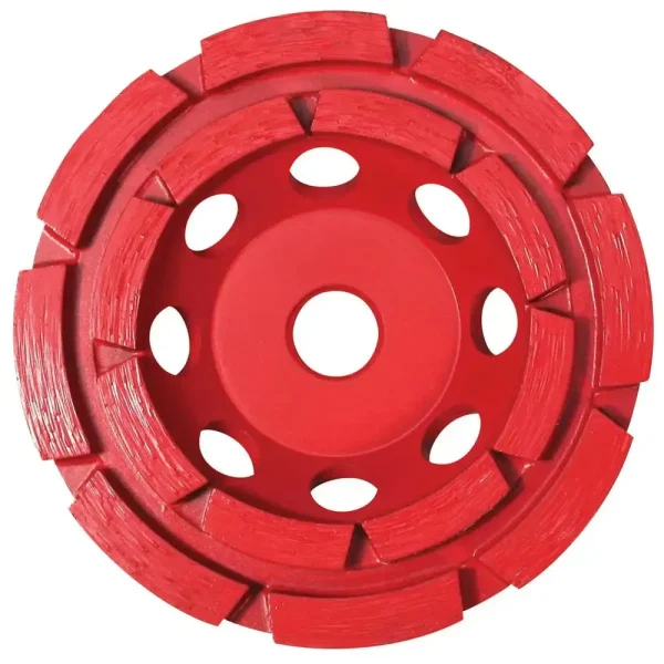 Pearl Abrasive P2 Pro-V Double Row Cup Wheel | 4″ Double Row