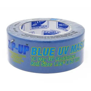 Zip-Up Painters Blue UV Masking Tape | 2″ x 60 Yds