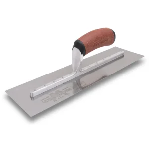 Marshalltown Bright Stainless Steel Finishing Trowels | 10-1/2″ x 4-1/2″ / Wood Handle