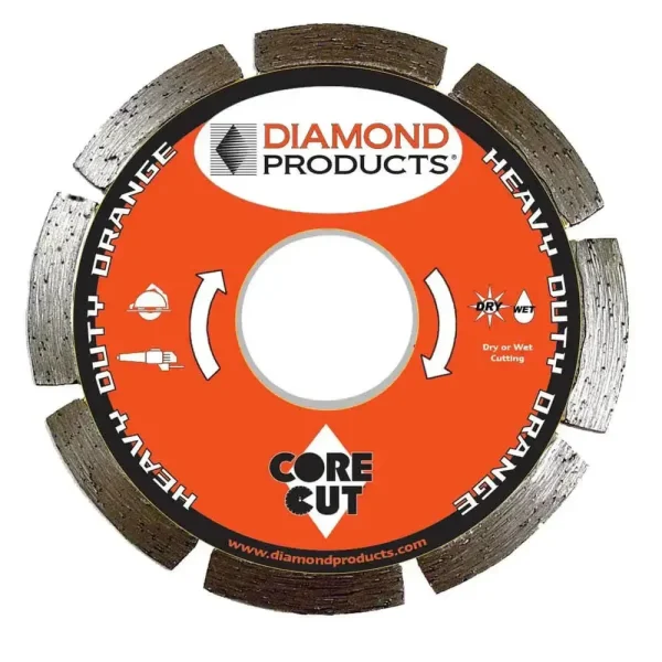 Core Cut Heavy Duty Orange Tuck Point Blades | 4″