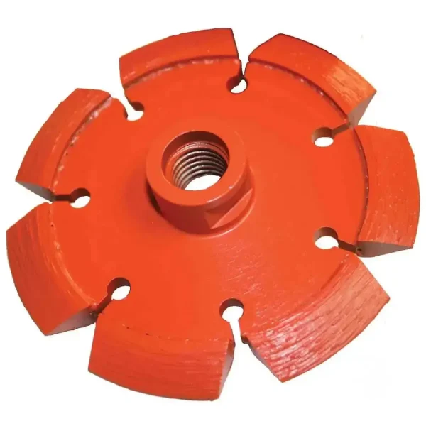 Core Cut Heavy Duty Orange V-Crack Blades | 7″ 5/8″-11 Thread