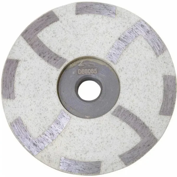 Diteq 4″ Resin Filled Cup Wheels | Fine White