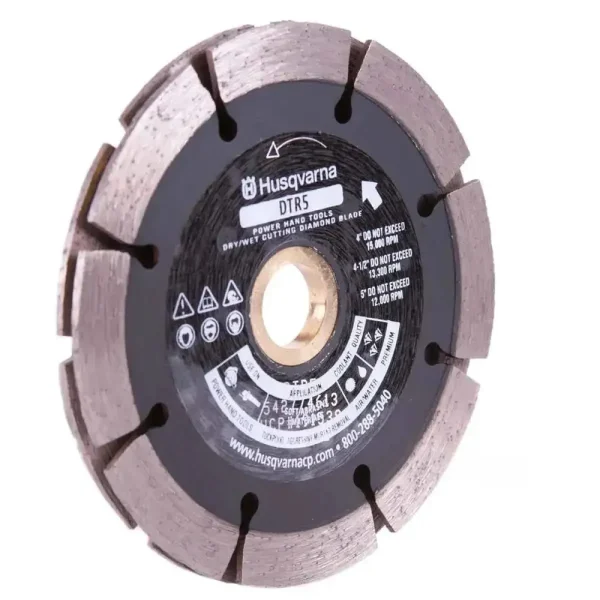 Husqvarna 1/4″ DTR5 Super Premium Tuck Point Blades | 4″
