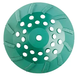 Pearl Abrasive P4 Double Row Diamond Cup Wheel | 4″ - view 2