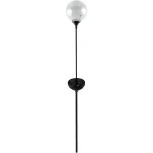 Moonrays Solar Crackle Glass Globe Stake Light