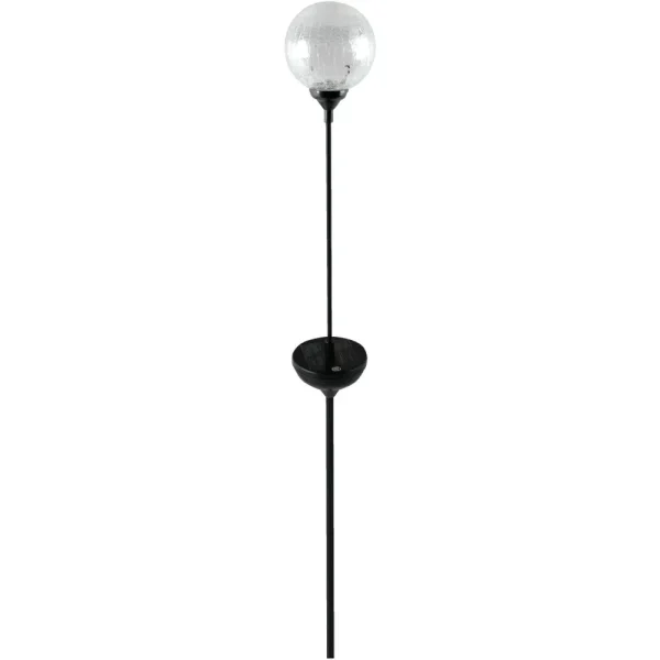 Moonrays Solar Crackle Glass Globe Stake Light