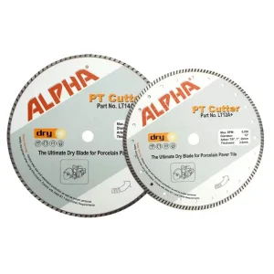 Alpha Tools PT Cutter Diamond Blades for Porcelain Pavers | 9″
