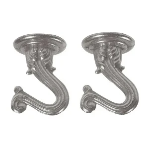 Westinghouse Brushed Pewter Swag Hook, 2-Pack