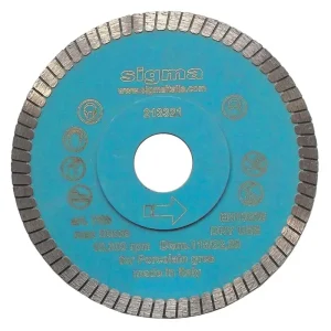 Sigma 115mm 4-1/2″ Turbo Diamond Blade