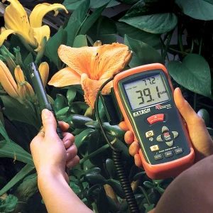 Extech® Hygro-Thermometer with Infrared Thermometer - view 3