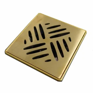 GoBoard Dakar Designer Series Drain Grate | Brushed Stainless Steel