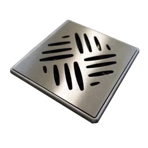 GoBoard Dakar Designer Series Drain Grate | Brushed Stainless Steel - view 2