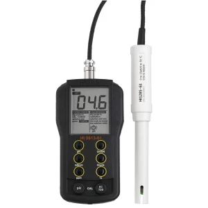Hanna Instruments® Waterproof Portable pH/EC/TDS/Temperature Meter with CAL CHECK™