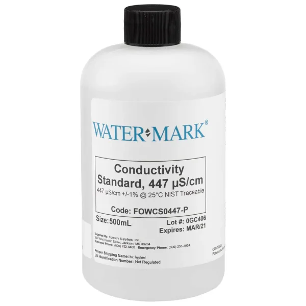 WaterMark® NIST Traceable Conductivity Calibration Solutions