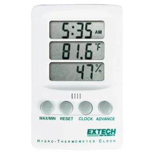 Thermo-Hygrometer Max-Min Clock