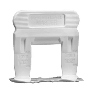 Perfect Level Master 1mm-1/32″ Size M Tile Leveling Clips | 1/32″ Clips – Box of 1500