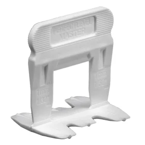 Perfect Level Master 1mm-1/32″ Size M Tile Leveling Clips | 1/32″ Clips – Box of 1500 - view 2