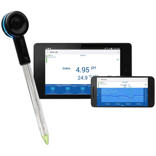 Hanna Instruments® HALO 2 Bluetooth Wireless Soil pH Meter